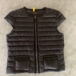 Cotes of London down puffer with crystal trim. Size large